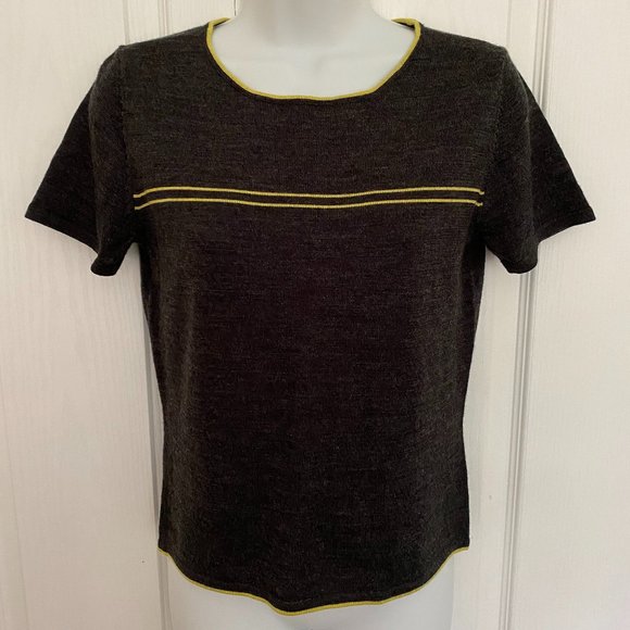 Grey dressy t-shirt - Picture 1 of 8